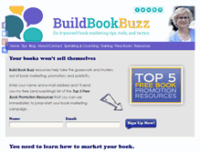 Tablet Screenshot of buildbookbuzz.com